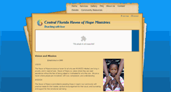 Desktop Screenshot of cflhavenofhope.com